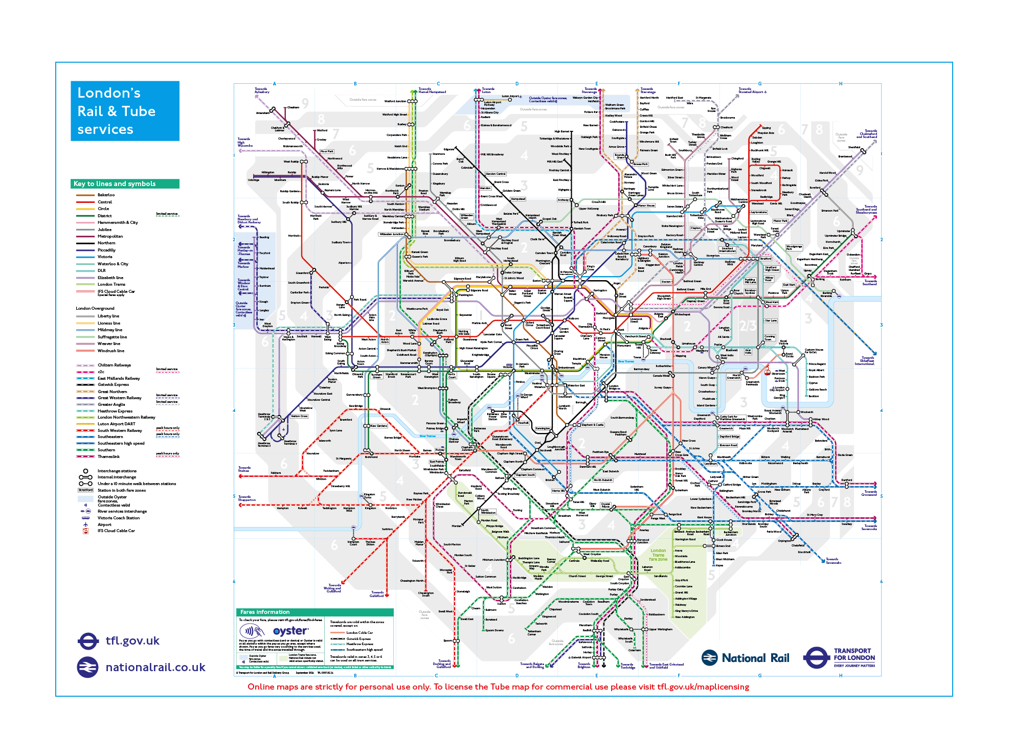 London Underground map