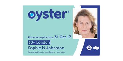 60+ Oyster card