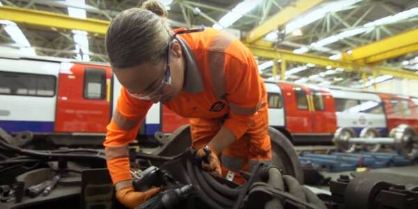 A fleet apprentice at work