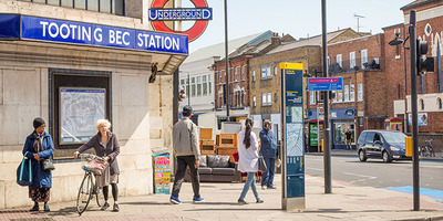 Tooting underground station