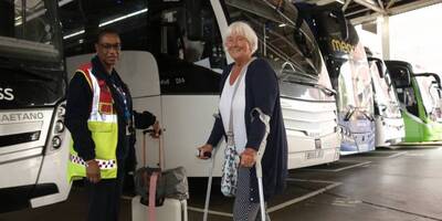 helping passenger at victoria coach station