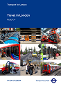 Decorative image depicting a collage of transport pictures including the Transport for London and Mayor of London logos.